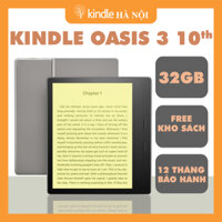 Máy đọc sách All New Kindle Oasis 3 - Hàng nhập khẩu - Graphite - 32GB