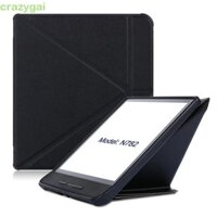 Máy đọc sách điện tử CRAZYGAI 8 inch, Giá đỡ đa chức năng tự động đánh thức / ngủ N782 Vỏ thông minh, Vỏ bảo vệ bằng da TPU chống sốc mềm cho Rakuten Kobo Forma