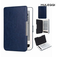 Máy đọc sách điện tử HULEQI 6,8 inch, Vỏ Folio chống sốc tự động ngủ / đánh thức, Ốp điện thoại da chống rơi chống trầy xước cao cấp cho Kobo Aura H2O Edition 2