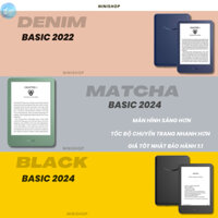 Máy đọc sách Kindle Basic 2022-2024 TẶNG KÈM BAO DA