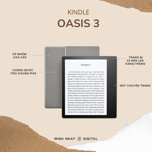 Máy đọc sách Kindle Oasis 3 (2019)