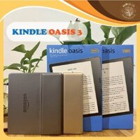 ♕Máy đọc sách Kindle Oasis 3 (10th) nhập chính hãng từ Amazon màn hình vàng warmlight, chống nước IPX8