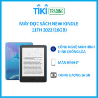 Máy đọc sách New Kindle 11th 2022 Kids kèm bao da - Hàng Chính Hãng