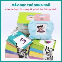 Máy Đọc Thẻ Song Ngữ 510 Từ, Máy Đọc Thẻ Song Ngữ Flashcard Cho Bé
