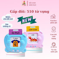 Máy Đọc Thẻ Song Ngữ Anh - Việt, Máy Học Tiếng Anh Kèm Flashcard Cho Bé, Máy Đọc Thẻ Mới 3 Chế Độ Chính Hãng KidsStore