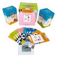Máy Đọc Thẻ Song Ngữ Anh Việt  Flashcard 510 Từ Vựng 3 Chế Độ Đọc + 3 Bài Hát Loại 1 Có Dây Sạc