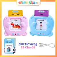 Máy Đọc Thẻ Song Ngữ Anh Việt 510 Từ Vựng, Đồ Chơi Giáo Dục Sớm - Máy Đọc Thẻ Tiếng Anh, Đồ Chơi Thông Minh Cho Bé