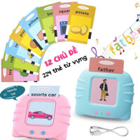 Máy Đọc Thẻ Tiếng Anh, Máy Đọc Thẻ Flashcard Song Ngữ Anh - Tiếng Anh Giáo Dục Sớm Cho Bé Loại 1, 224 Từ Vựng