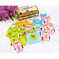 Máy đọc thẻ tiếng anh tiếng việt Flashcard 224 từ vựng cho bé, hàng chính hãng loại 1, không sóng điện tử