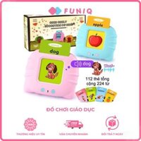 Máy đọc thẻ từ vựng Anh – Việt cầm tay nhỏ gọn, rõ tiếng cho bé (255 thẻ)