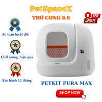 Máy dọn vệ sinh tự động cho mèo có cảm biến hẹn giờ dọn PETKIT PURA MAX 2 - SPACE X