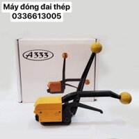 Máy đóng đai thép cầm tay,dụng cụ đóng đai  3 trong 1 model A333