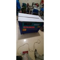 Máy đóng đai thùng bán tự động, máy quấn dây đai cho thùng KZ900