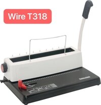 Máy đóng gáy lò xo kẽm xoắn ốc T318