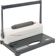 Máy đóng gáy lò xo nhựa xoắn ốc bằng điện YIBO U528