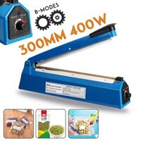 Máy đóng gói bao bì bằng tay - May han mieng tui nilon vỏ nhựa đường hàn 2mm size 200mm-300mm-400mm