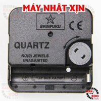 Máy đồng hồ treo tường Nhật Bản chính hãng hiệu Shinfuku-  kim trôi- trục đồng 6mm bảo hành 5 năm phù hợp với các loại đồng hồ treo tường phổ thông