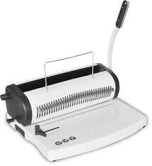 Máy đóng sách lò xo kẽm Bosser WR619R (WR-619R) - lỗ tròn