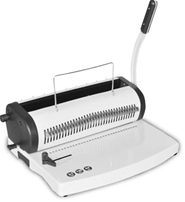 Máy đóng sách lò xo kẽm Bosser WR619R (WR-619R) - lỗ tròn