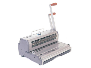 Máy đóng sách gáy xoắn kẽm WireMac-21 - lỗ vuông