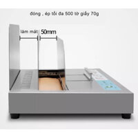 Máy đóng sách nóng chảy Yuanhao đấu thầu máy đóng sách phong bì nóng chảy A4 keo nóng chảy nhỏ trong gia đình máy đóng s