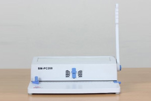 Máy đóng tài liệu gáy xoắn cuộn Silicon BM-PC200