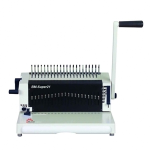 Máy đóng sách gáy xoắn Silicon BM-SUPER21 (BM-SUPER-21)