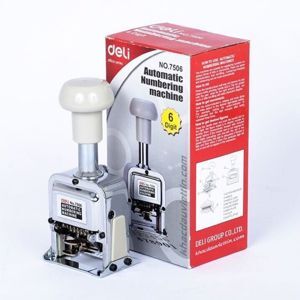 Máy đóng số nhảy Deli 7508
