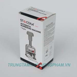 Máy đóng số nhảy tự động 7 số Stacom C607