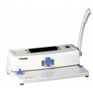 Máy đóng tài liệu gáy xoắn lò xo cuộn Supu PC200B (PC-200B)