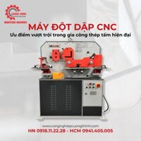 Máy đột CNC là gì? Ưu điểm vượt trội trong gia công thép tấm hiện đại