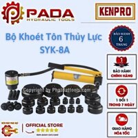 Máy đột lỗ thủy lực cầm tay SYK8A - Bộ khoét máng tôn máng điện - Bảo hành 6 tháng