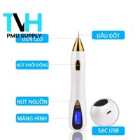 Máy Đốt Plasma, Nốt Ruồi MOLE Có Tích Điện, Có Đèn LED - DCPX TVH