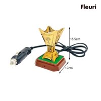Máy Đốt Trầm Hương Điện Tử Kiểu retro Chuyên Dùng Cho Xe Hơi