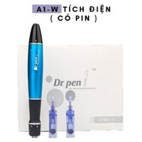 Máy Dr Pen Cấy Tảo Cấy Phấn Xanh Bút Vi Tảo Xoắn Dr.Pen A1-W Tích Điện Cầm Tay