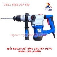 Máy đục bê tông 1500W C-Mart W0018-1500, máy khoan bê tông chuyên dụng