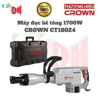 Máy Đục Bê Tông 1700W CROWN CT18024 - HÀNG CHÍNH HÃNG