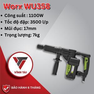 Máy đục bê tông 17mm Worx WU358
