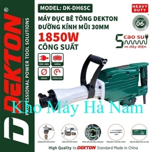 Máy đục bê tông Dekton DK-65