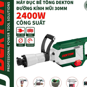 Máy đục bê tông Dekton DK-6501