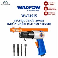 Máy đục hơi cầm tay mini Wadfow búa khí nén 150mm tốc độ 4500 BPM WAT4515 - PT Handtools