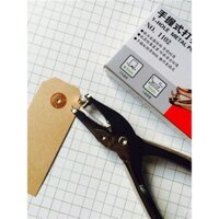 Máy đục lỗ cầm tay di động cho giấy, máy đục lỗ đơn 3mm 6mm