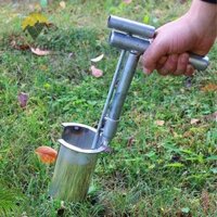 Máy đục lỗ cấy FASHYUNER, Dụng cụ trồng cây bằng thép không gỉ Dụng cụ trồng cây trong vườn, Máy cấy ghép cầm tay lấy mẫu đất ngoài trời
