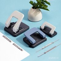 Máy đục lỗ đôi Deli, máy đục lỗ nhỏ, máy đóng sách, máy đóng bìa rời, máy đục lỗ hai lỗ thủ công, máy đục lỗ giấy A4, giấy văn phòng, phiếu mua hàng, đồ dùng văn phòng phẩm, sách, nhiều lỗ