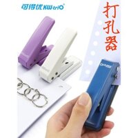 Máy đục lỗ đơn, máy đóng sách, máy đục lỗ tài liệu rời, lỗ tròn, giấy, vé, thẻ kinh doanh, thẻ thành viên, thẻ PVC, túi nhựa, máy đục lỗ nhỏ dày, văn phòng phẩm DIY thủ công dễ thương cho sinh viên