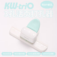 Máy đục lỗ Kede You M5, máy đục lỗ cho sổ tay rời A7, máy đục lỗ nhỏ 4mm, 6 lỗ, 3 lỗ, 9 lỗ, máy đục lỗ cho bìa sách, máy đục lỗ tuyệt vời cho sổ kế hoạch A6, giấy A5 A4, giấy rời KW-TRIO 9027