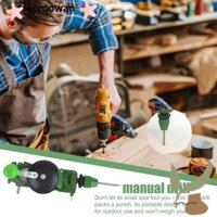 Máy đục lỗ quay tay COMOWAN, Máy khoan cầm tay 3 trong 1 không dây nhỏ, Máy khoan tay quay bền đa chức năng tích hợp