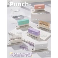 Máy đục lỗ sáu lỗ Kede You, máy đóng bìa rời, máy đục lỗ đa năng, máy đóng bìa giấy A4, máy đục lỗ nhỏ, máy đục lỗ 26 lỗ, máy đục lỗ 30 lỗ, máy đóng sách mini B5