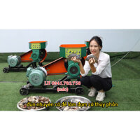 Máy đùn cá công nghiệp 7.5kw - nghiền nhuyễn cá, xương chân gà, tôm, cua, ốc, .. hoặc có thể làm cám viên.