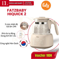 Máy đun hâm nước Fatzbaby HiQuick 2 FB3703HB - 1.3L, Đun sôi nhanh, Giữ ấm 24h - Công nghệ Hàn Quốc